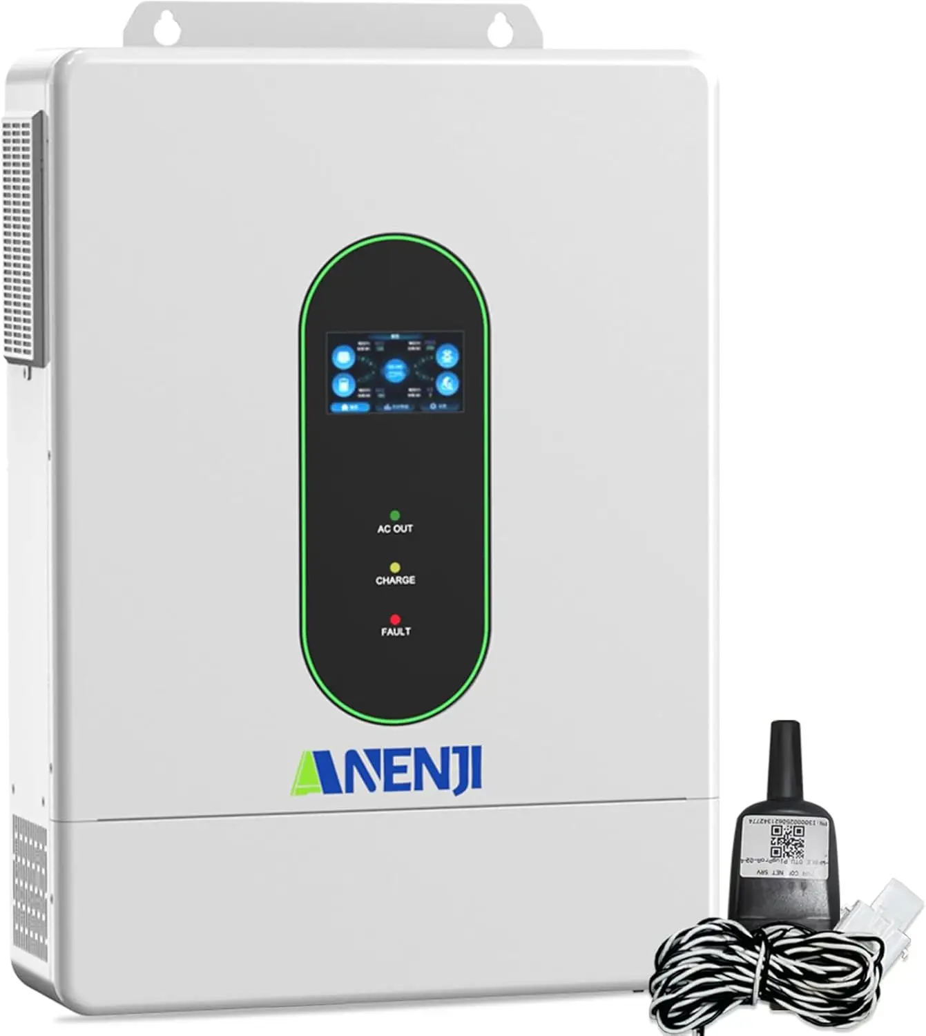 12000W ソーラーハイブリッドインバーター 48V DC ～ 120V/240V AC 単相分相パワーインバーター、純粋な正弦波、内蔵 2 MPPT コン