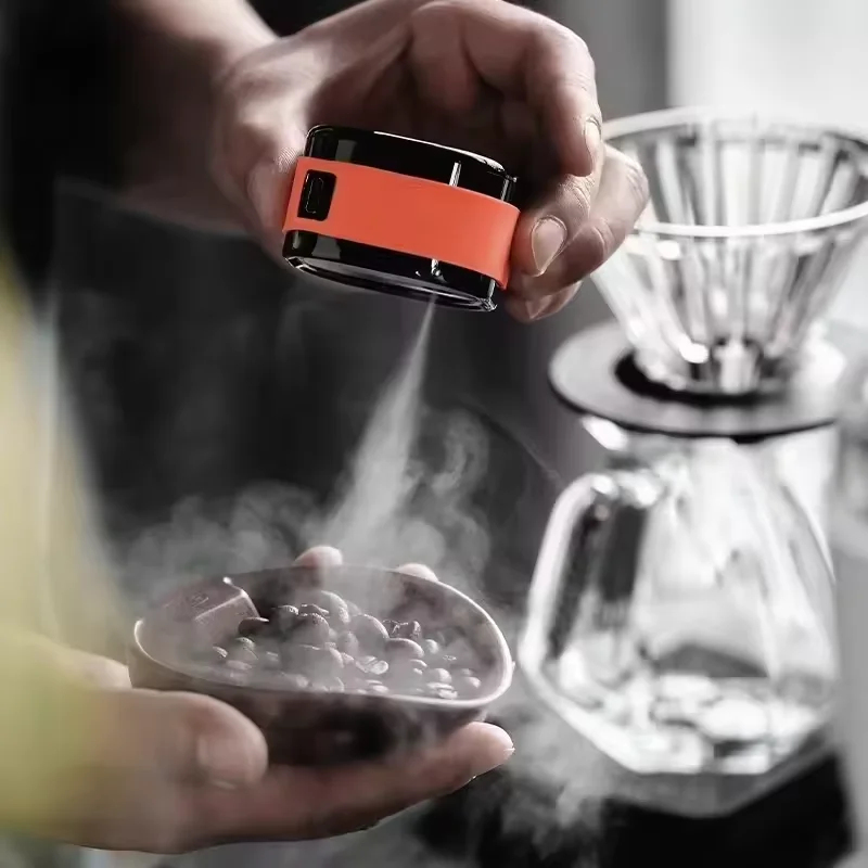 ミニコーヒー豆アトマイザー充電式電動噴霧器磁気ベース帯電防止自動スプレーボトルエスプレッソマシン