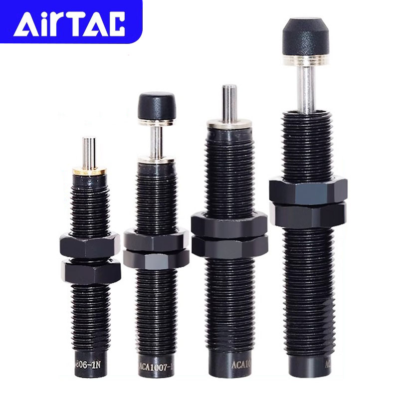 AIRTAC オリジナル空気圧自己補償タイプショックアブソーバー油圧バッファ ACA1007 1210 1412 1620 2025 2550 2750 3325 3650
