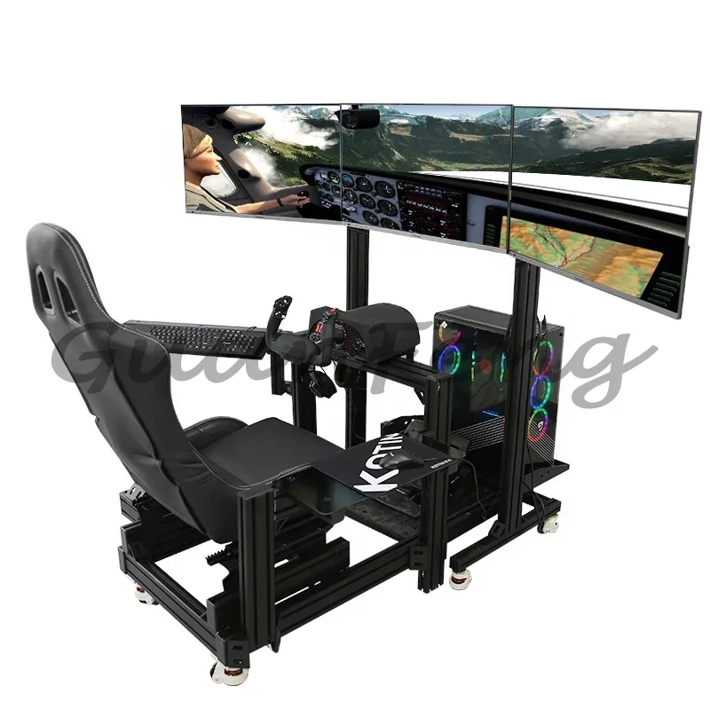 卸売フルレーシングエクスペリエンス仮想レーシングゲーム用のF1およびラリー用カスタム調整可能なアルミニウムSimレーシングシミュレーター