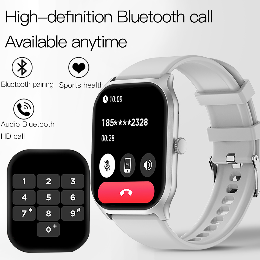 OLEVS 8205 スマートウォッチファッションオリジナル 2.01 インチタッチスクリーン IP68 防水スポーツ Bluetooth スマートウォッチ互換 Android iOS