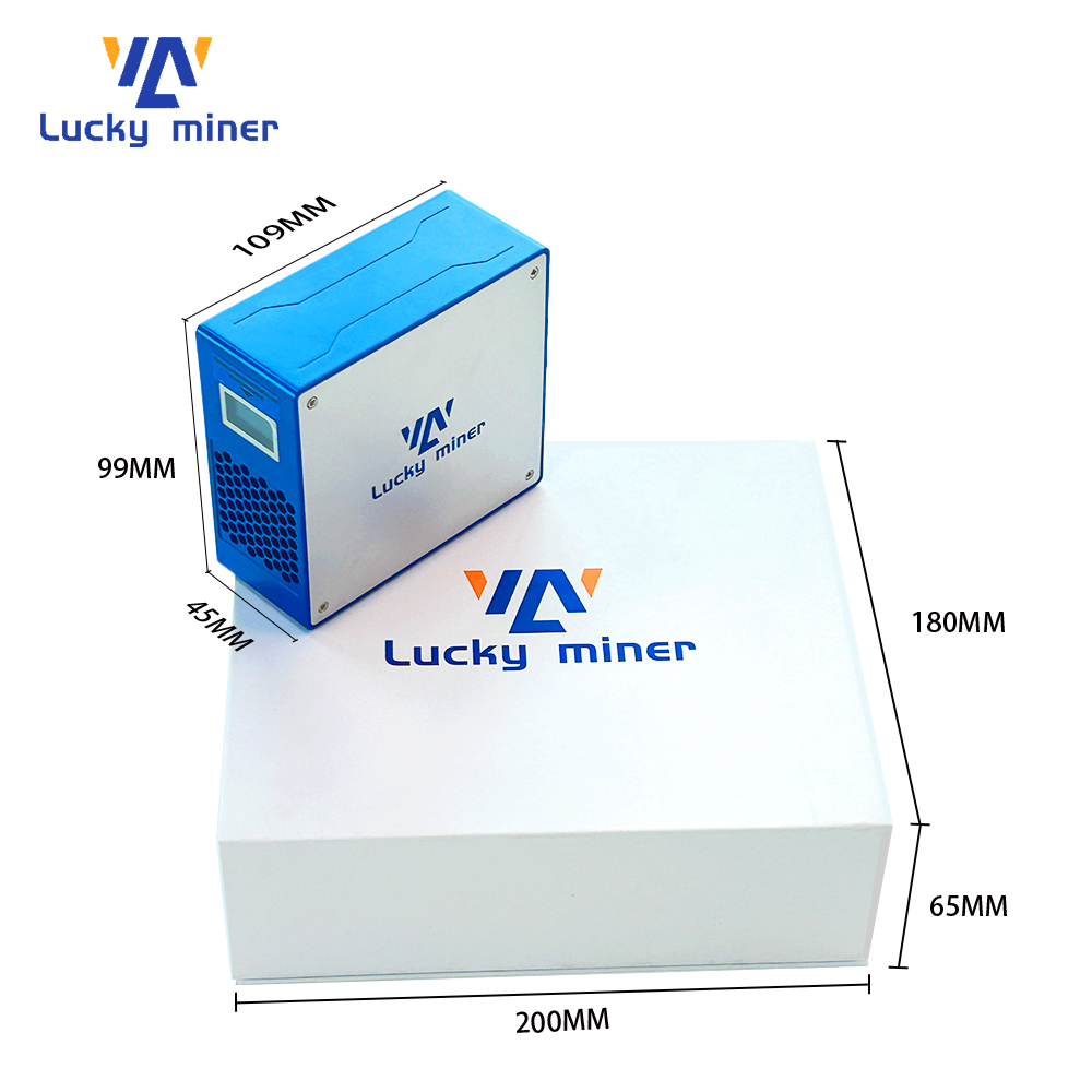 ラッキーマイナー LV06 500GH/s LV07 1TH/s LV08 4.5TH/s ホームビットコインマイナー |低電力 SHA-256 ASIC BTC ソロ マイニング マシン