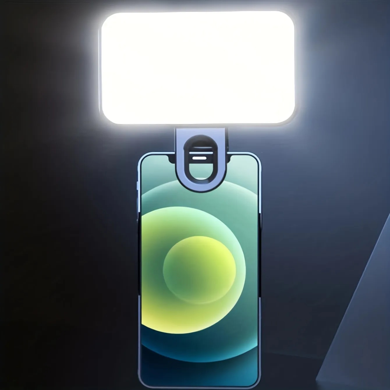 ポケット LED Selfie ライト充電式調整可能な明るさ IPhone IPad 携帯電話ラップトップクリップビデオ写真写真ランプ
