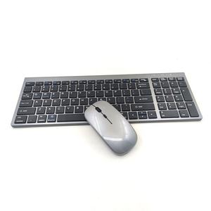 2.4Gワイヤレスキーボードとマウスのセット、ブルー 5.0静音ワイヤレスキーボードとマウスのセット