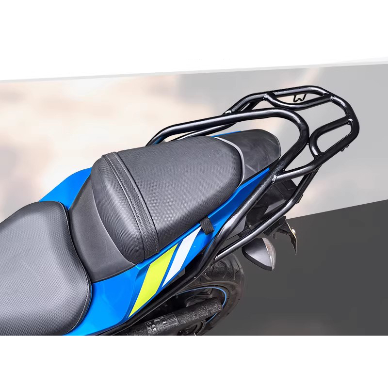 リアテールボックススポイラーバックパックラックアームレストスズキ GSX250R オートバイ荷物キャリアに適合