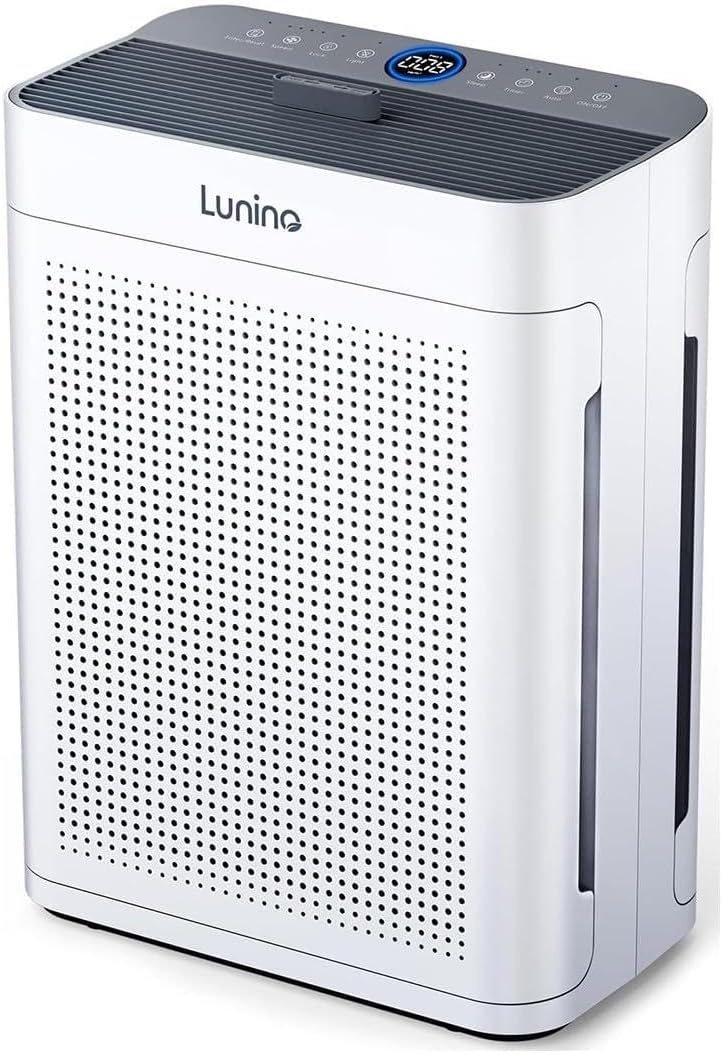 大部屋用空気清浄機 最大3000平方フィート、HEPA両面吸気、PM2.5表示、自動モード、ペット用、煙、ホコリ、花粉