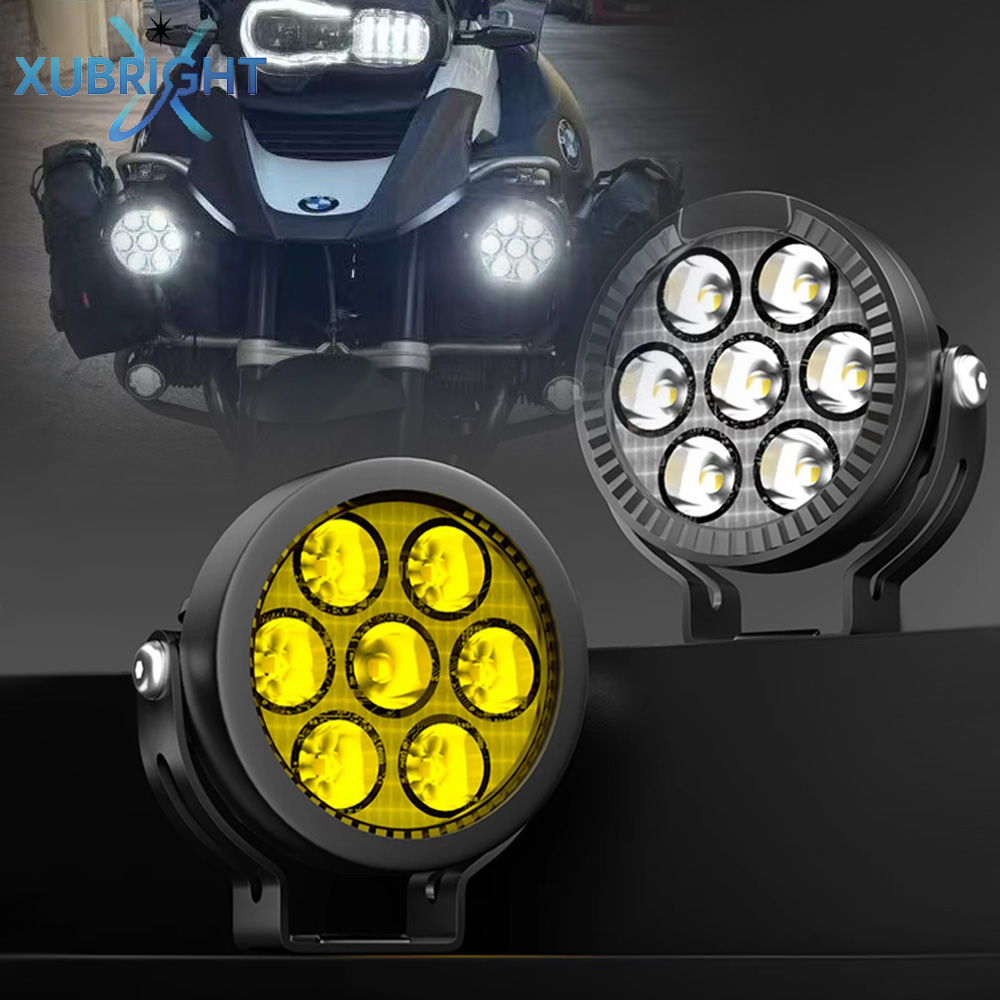4.5 "LED ワークライトスポットライトフォグランプドライビングランプ 100 ワット BMW R1200GS R1250GS F800 F850 F900 オートバイ SUV ATV UTV トラック
