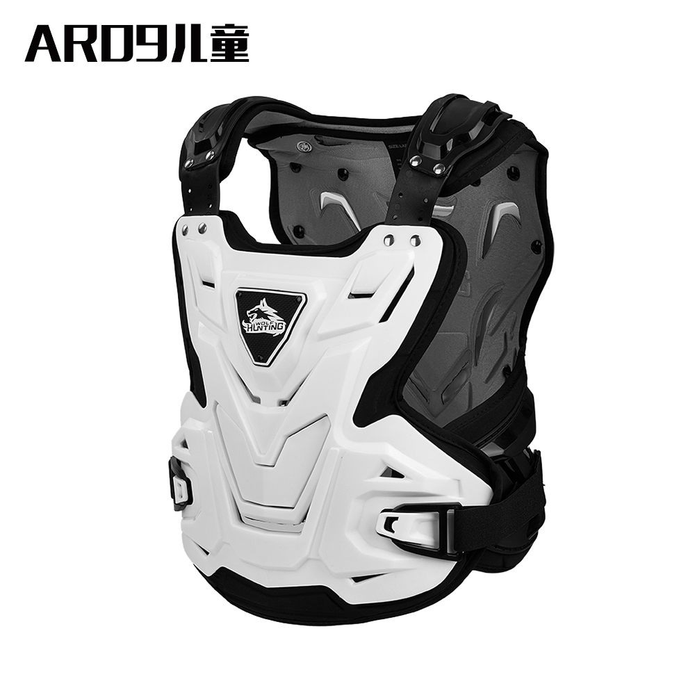 オオカミ狩猟子供用鎧オートバイサイクリングスーツ落下防止ベストオートバイレースオフロード機器