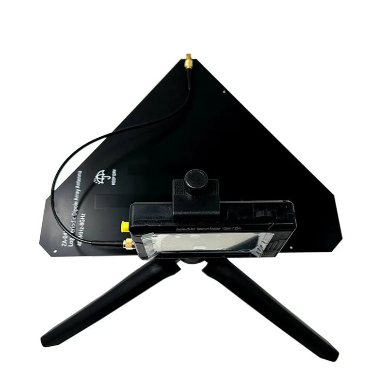 A77P-Log-Periodic ダイポールアレイアンテナ 400M-8Ghz 広帯域受信機信号検索 Tinysa ULTRA スペクトラムアナライザ用