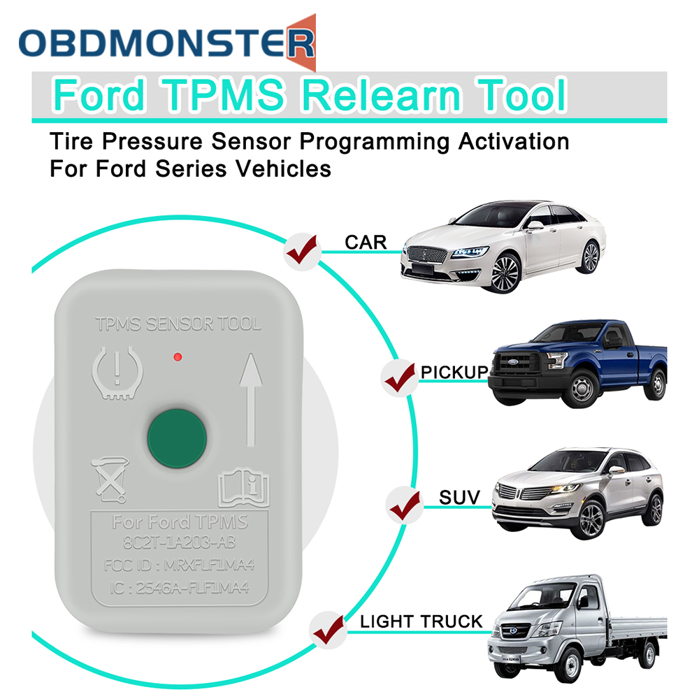 車の TPMS 再学習ツール TPMS19 8C2T-1A203-AB タイヤ空気圧モニターセンサー活性化リセットトレーニングツールフォードカーアクセサリー