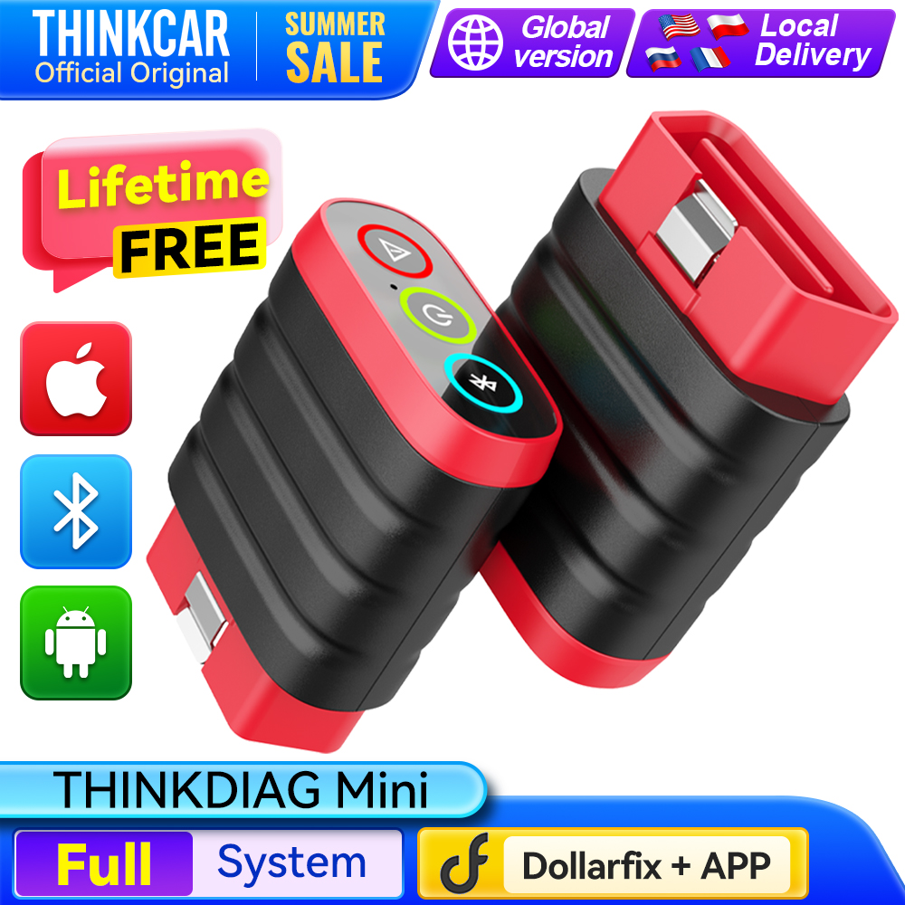 THINKCAR THINKDIAG MINI 自動 OBD2 スキャナー フルシステム診断 全車生涯無料自動車診断スキャンツール