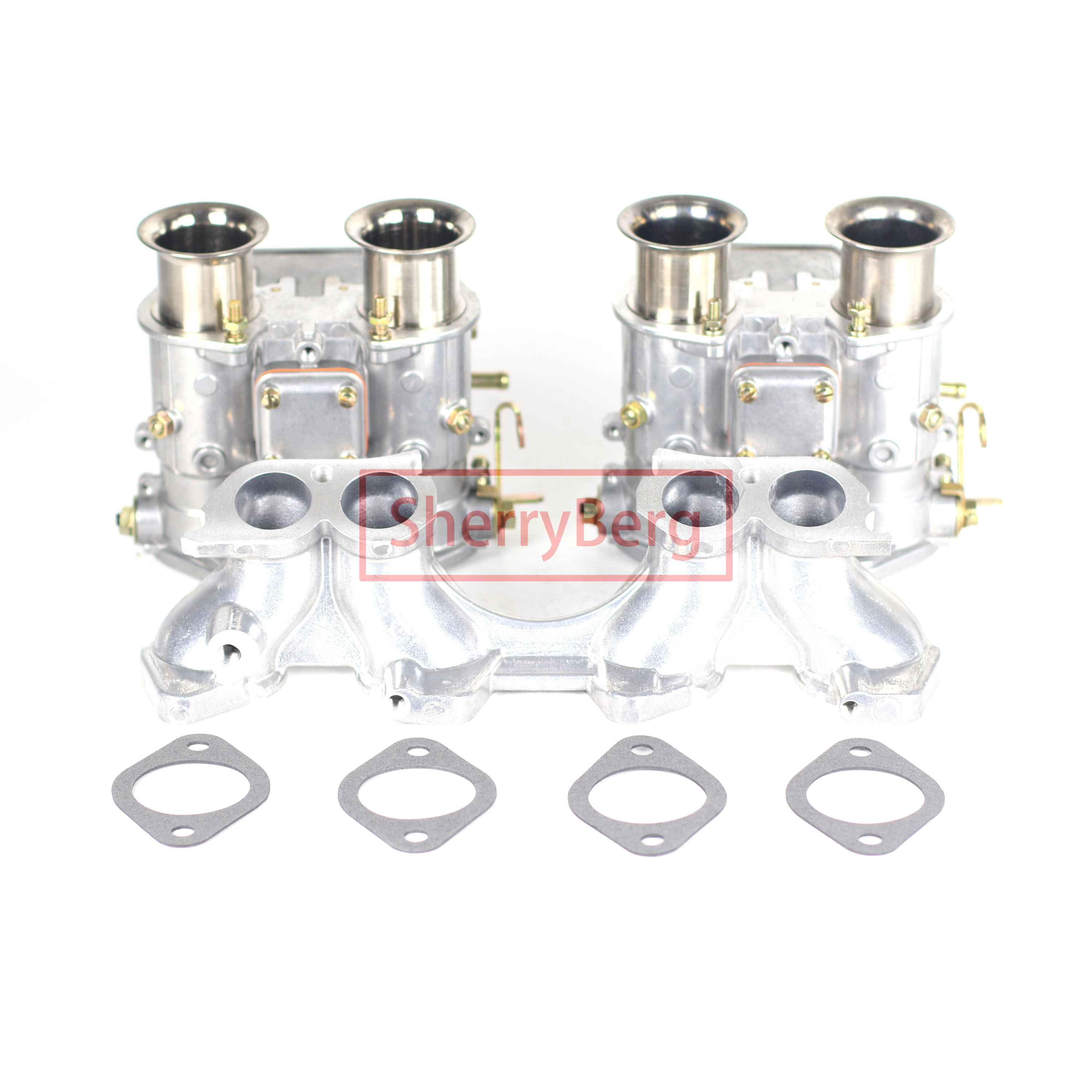 SherryBerg 45DCOE キャブレターマニホールド トヨタ カローラ スターレット 3K 4K 5K ツイン代表 45DCOE WEBER 45 DCOE キャブレターキット