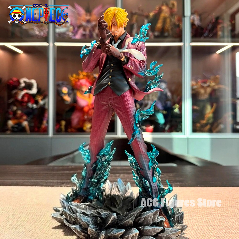 25 センチメートル/9.84 インチアニメワンピースフィギュアサンジアクションフィギュア Pvc 像デスクトップ Ornamen コレクションモデルのおもちゃギフト