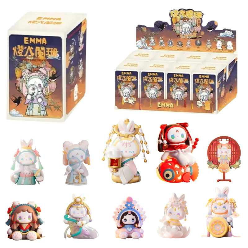 エマ秘密の森薄明かりシリーズブラインドボックスおもちゃかわいいアニメアクションフィギュアモデル装飾品ミステリーボックスサプライズギフト