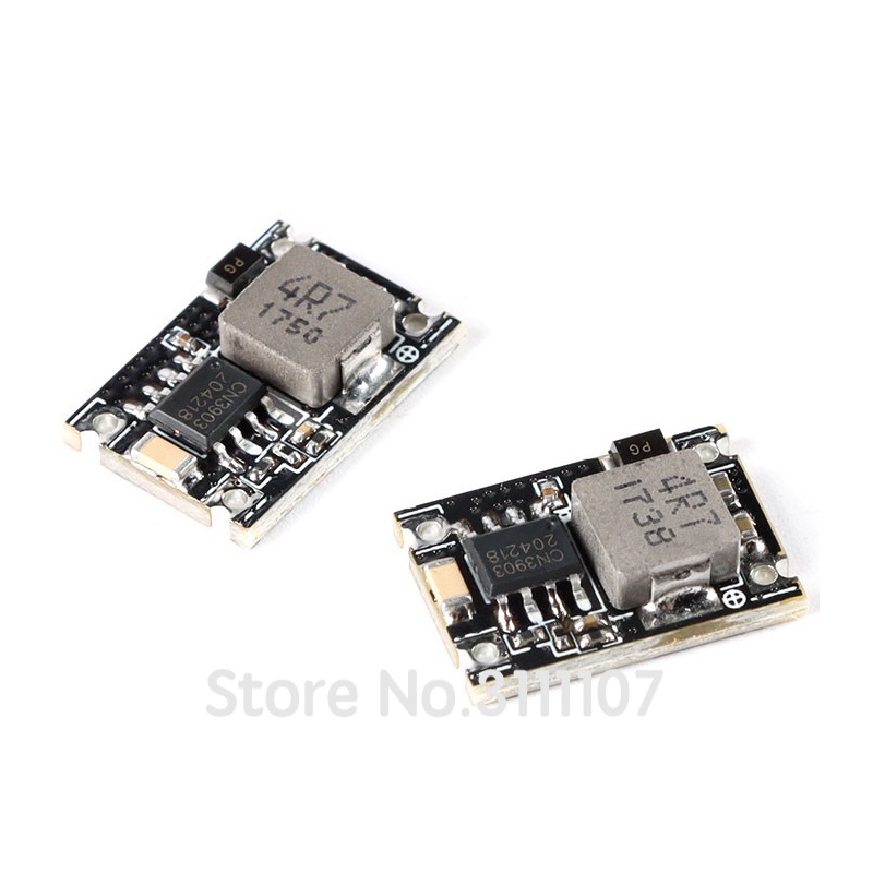 10 ピース/ロット 3A ミニ DC-DC 降圧コンバータボード 5V-30V に 3.3V 5V DC DC 電圧レギュレータ PCB ボード電源モジュール