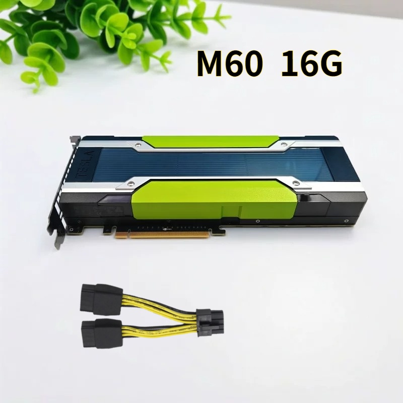 M60 16GB GDDR5 GPUアクセラレータ 深層学習 ビジターデスクトップ コンピューティング グラフィックカード