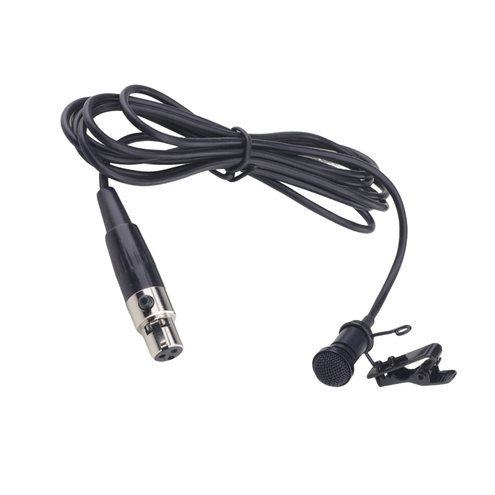 KATELEIYU プロフェッショナルワイヤレスマイクアクセサリーヘッドマウントハイエンドラベリアケーブル 1.5 メートル 3 ピン XLR プラグ