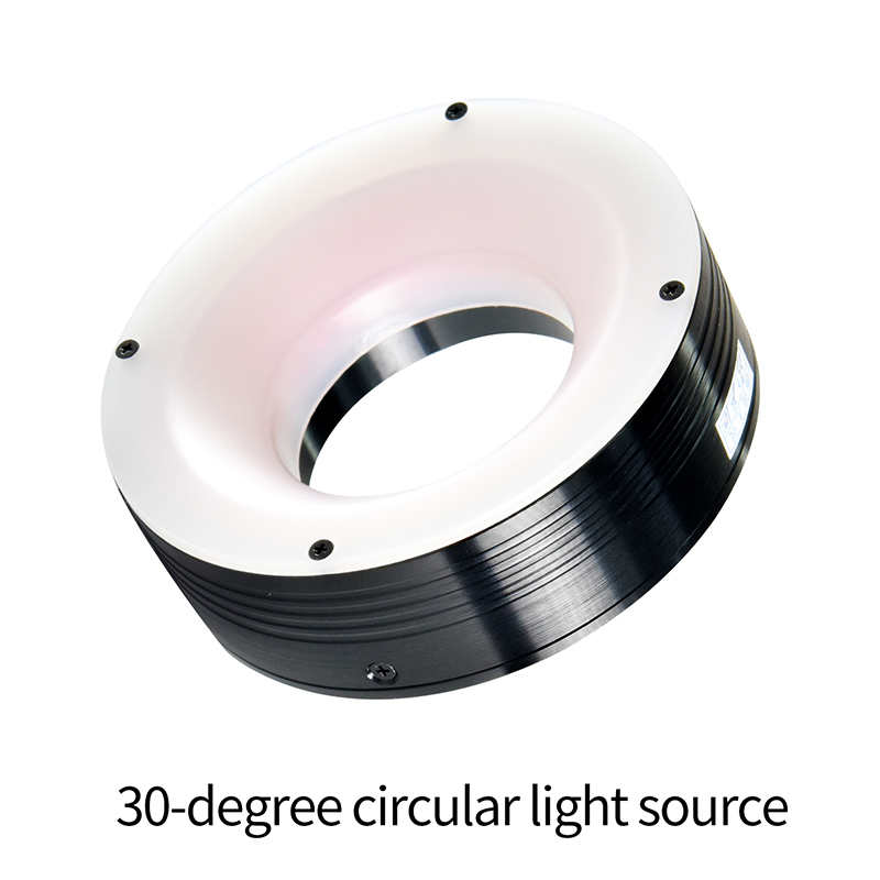 マシンビジョン30°リングライト高精度位置認識用LED照明器産業用検出