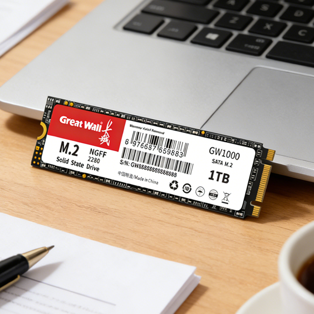 Great Wall M.2 Sata 3.0 2280 NGFF 550MB/s 128GB 256GB 512GB 1TB 2TB SSD 内部ソリッドステートドライブ、デスクトップラップトップ用