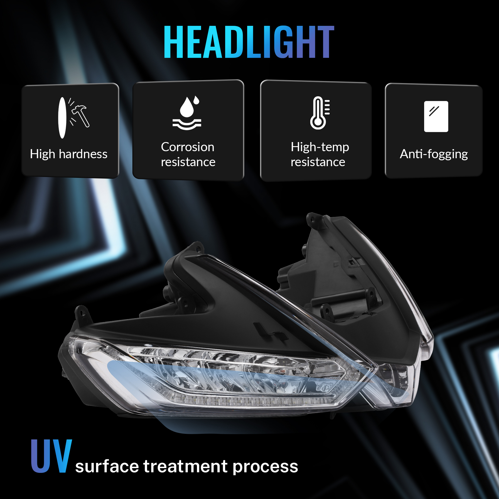 LED フロントヘッドライトアセンブリアプリリア RS660 RSV4 1100 TUONO 660 2021-2025 2024 2023 22