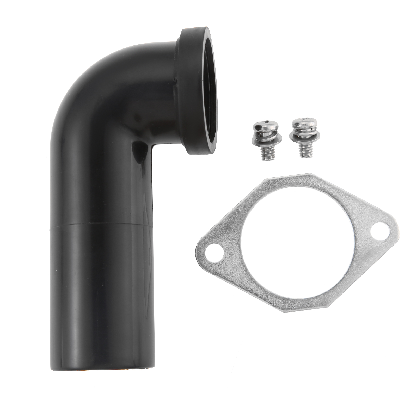 ゴミ処理排水管 すべての Moen、Waste King、Whirl Away ゴミ処理機用 直径 1-1/2 インチの排水エルボとガスケットキット