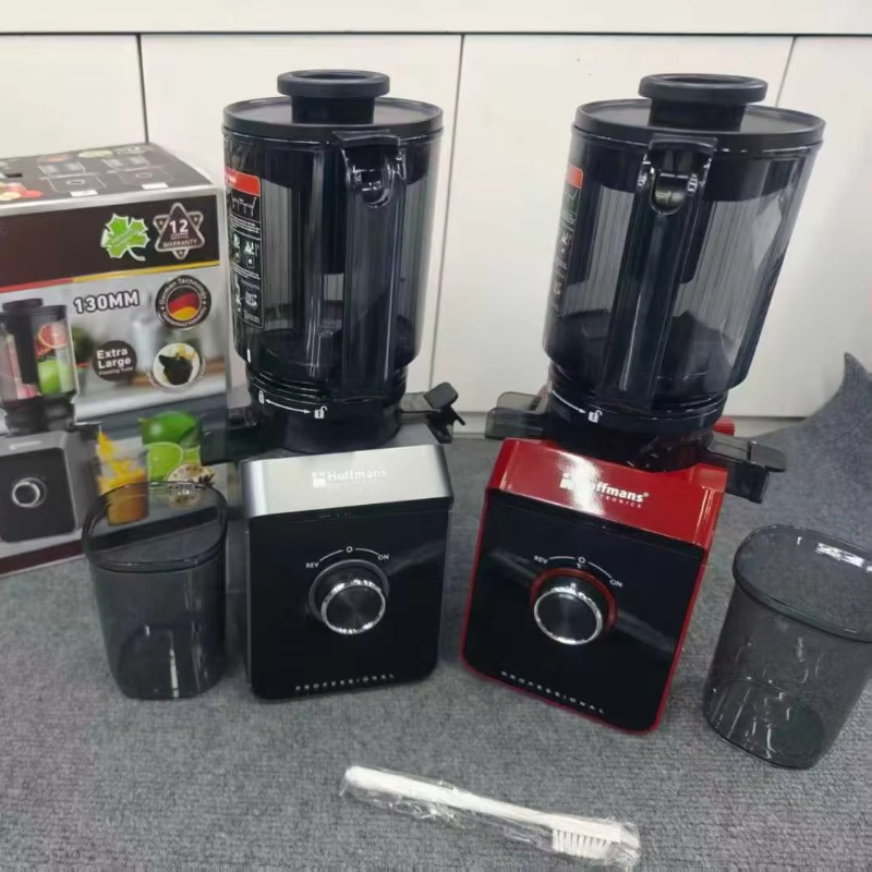 モダンなデザインのホフマンズ 400 ワットコールドプレスジューサー 130 ミリメートルホールフルーツ入口高トルクアンチ詰まり機能アフリカ家庭用