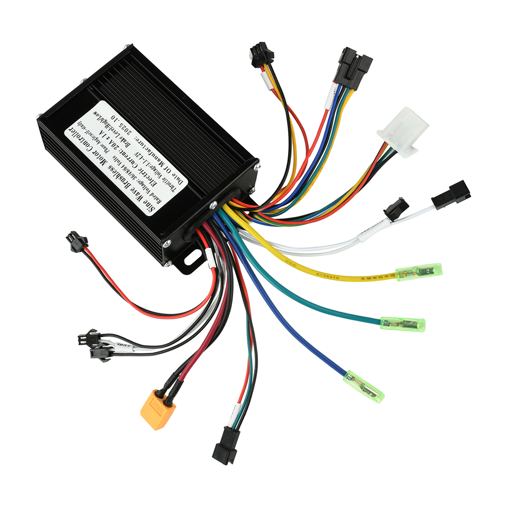 36 V/48 V E-バイク正弦波 20A 350W-500W SM 3 モードブラシレスコントローラ電動自転車三輪車電動自転車 E-スクーター部品