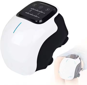 LJ Factory Custom Electric Pressure Health Massager with Vibration for Pain Relief, Joints, LED Lights, and Touchscreen—Knee Massager