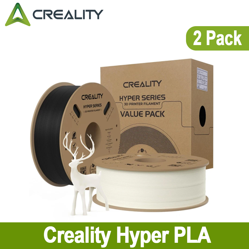 Creality 2 パック ハイパー PLA フィラメント 1.75mm 2kg Creality Ender 3 V3 SE / KE / Creality K1 MAX 用高速印刷用に設計