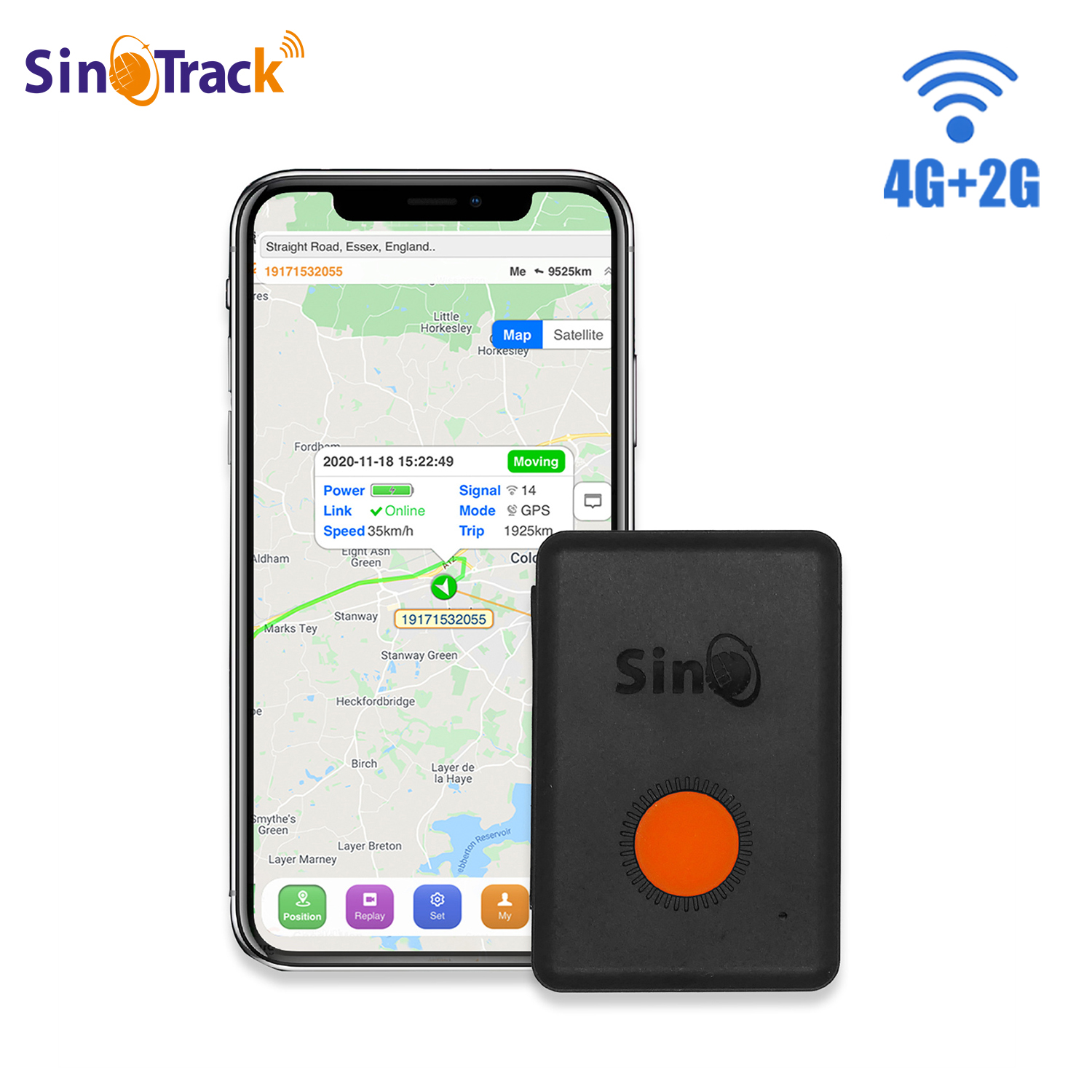 2G/4G ミニ内蔵バッテリー防水 GPS トラッカー ST-904L 子供個人用車ペットデバイス用無料追跡アプリ付き