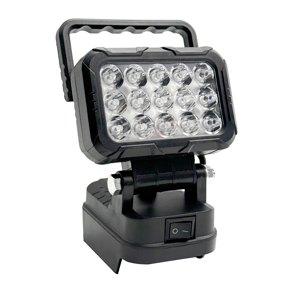 新しい 15 ビーズ LED 作業灯ランプマキタ 18V リチウムイオンバッテリー懐中電灯トーチスポットライト緊急ツールライト