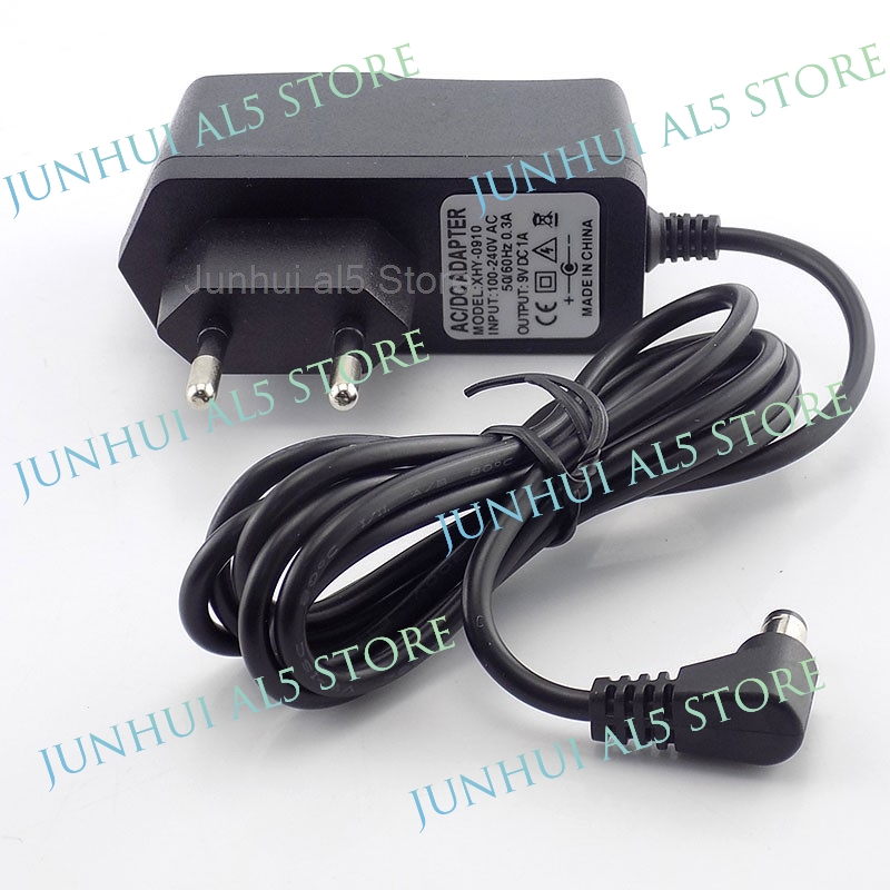 AC 100V-240V から DC 9V 1A 電源アダプタケーブル内部マイナス AC アダプタ 1000ma 電源プラグコンバータ 5.5x2.5mm EU プラグ B5