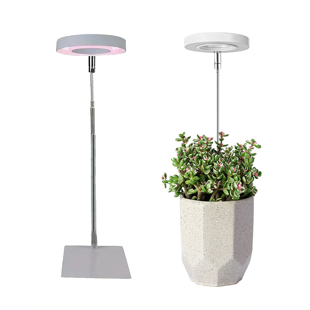 フルスペクトル屋内ソーラー LED 成長ランプ、USB タイミング調光、多肉植物、花壇伸縮補助光ランプ