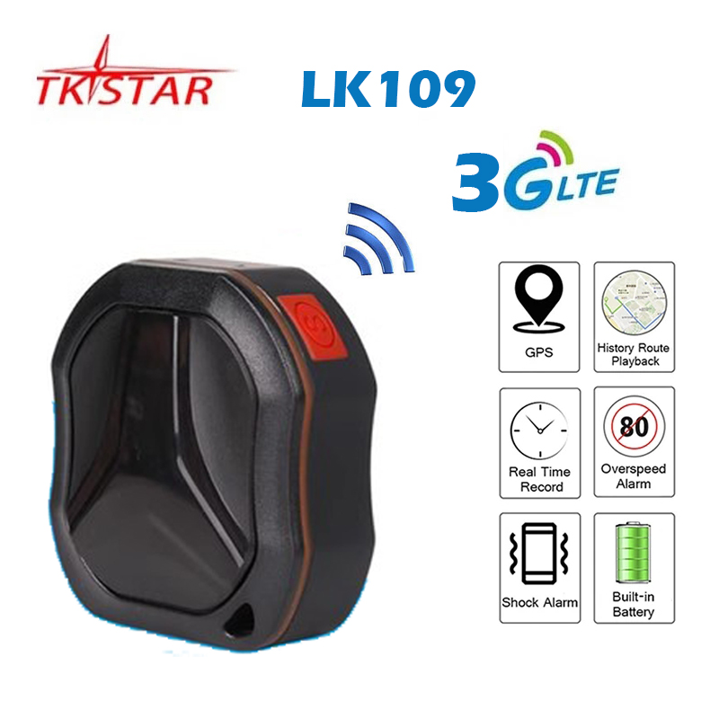 3G LK109 TKSTAR ペット/子供/車用防水ミニ GPS トラッカー | GSM/GPRS リアルタイム追跡デバイス |生涯無料のプラットフォーム