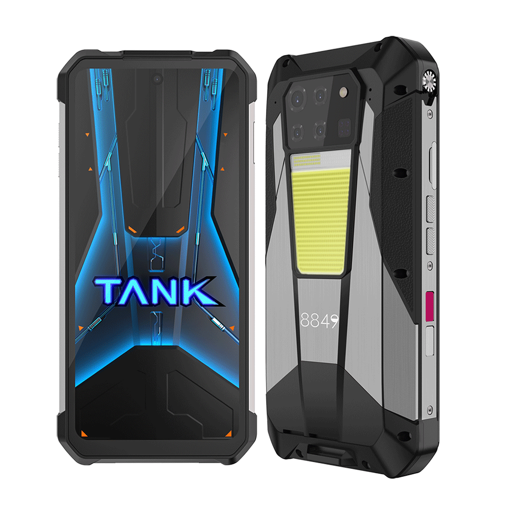 Unihertze Tank 3 Pro ビッグバッテリー頑丈な電話 18+512GB 5G スマートフォンプロジェクター付き防水携帯電話