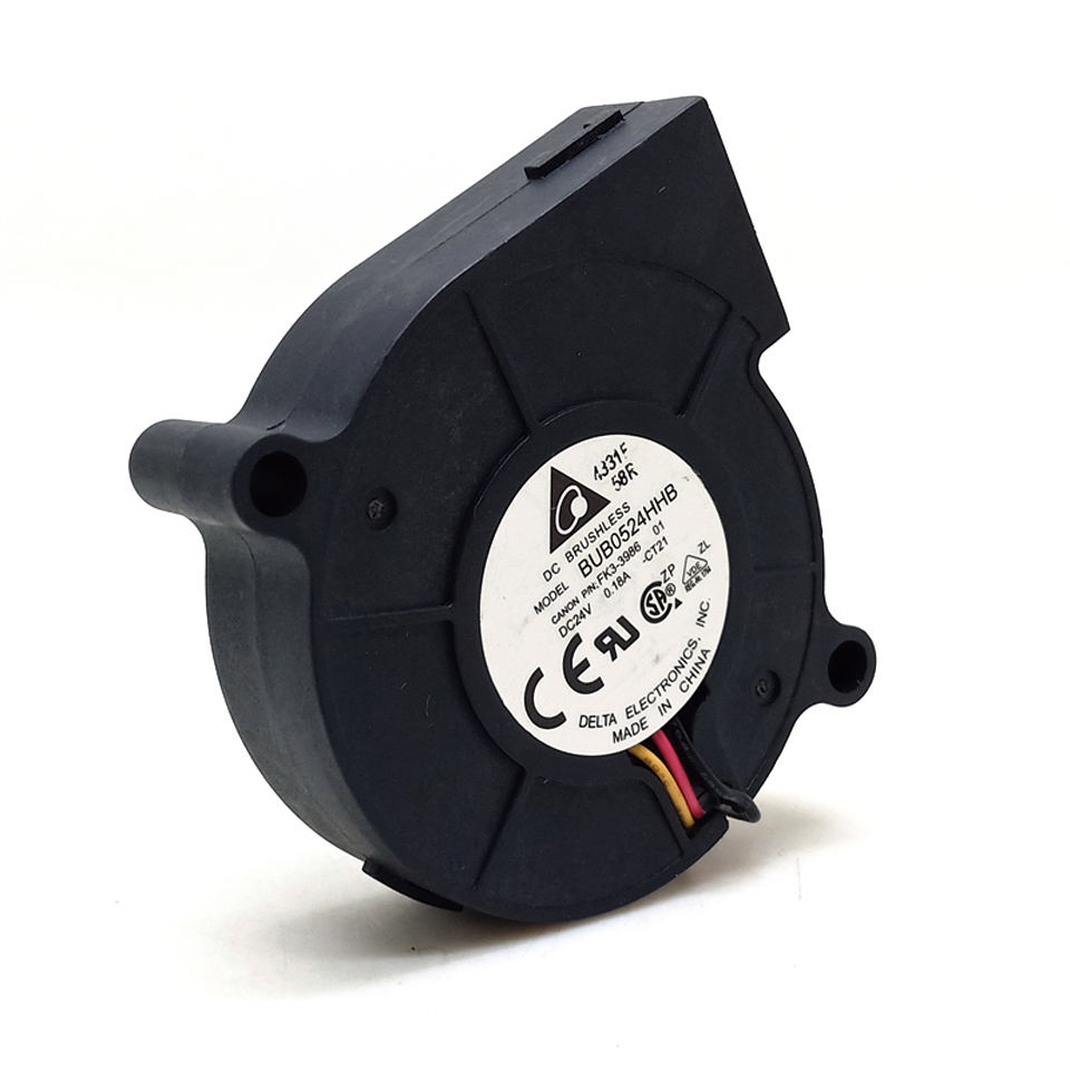 1 個 3D プリンタ送風機 5 センチメートル BUB0524HHB 送風機タービン冷却ファン 5015 24V 0.18 Aserver インバータ
