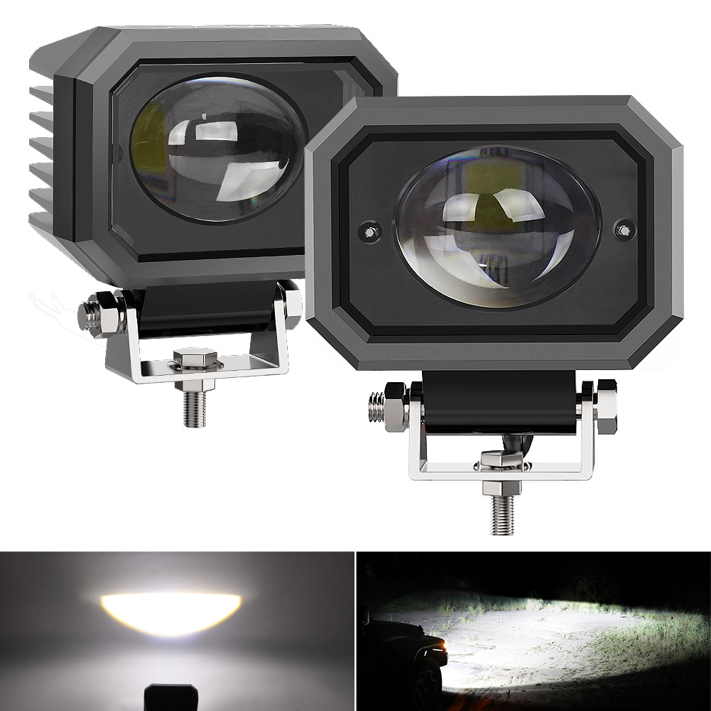 NAOEVO 12D 4 インチ LED ワークライトスポットライト 18000LM ワークライトポッドフォグランプオートバイトラック 4 × 4 オフロード