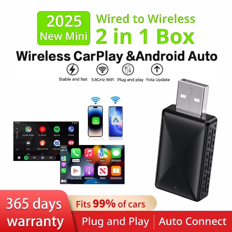 新しい Mini 有線から無線 CarPlay へ