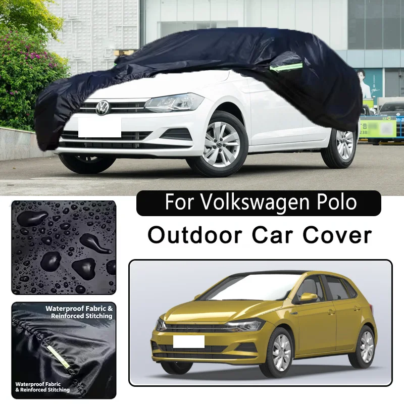 Custom Fit Car Cover - For Volkswagen Polo Anti-scratch Dustproof UV Resistant All Weather Protection Car Accessories