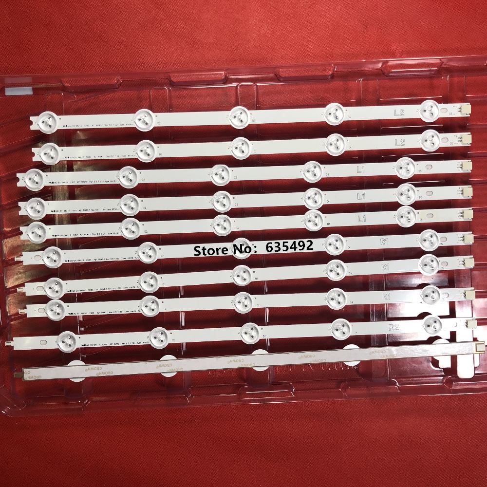 LED バックライトストリップ 42LN540S 42LN570S 42LN577S 42LN578S 42LN610S 42LN549E 6916L-1338A 6916L-1339A 6916L-1340A 6916L-1341A