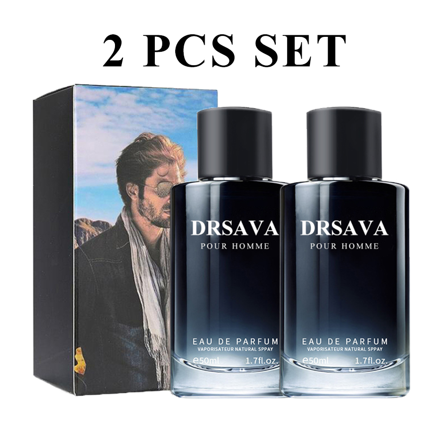 DRSAVA フゼア香水男性用、フェロノマス ラベンダー シダーの香り、長持ちするオードパルファム男性用香水 50ML 1.7FL.OZ