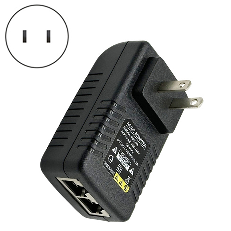48V ギガビット Poe インジェクター Poe 48V/0.5A24V1A 出力 IEEE 802.3Af/パッシブ 10/100/1000Mbps US Plug-Y41A