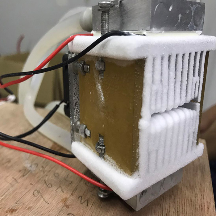 1 個 DIY 120 ワット TEC ペルチェ半導体冷蔵庫水冷エアコンの動き冷凍とファン