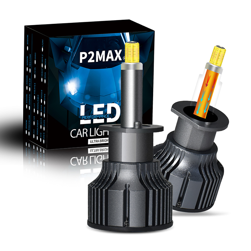 銅柱 6 サイド 360 LED ヘッドライト電球 H1 H7 H8 H11 9005 HB3 9006 HB4 9012 HIR2 6000K スーパーホワイト車のヘッドライトライト