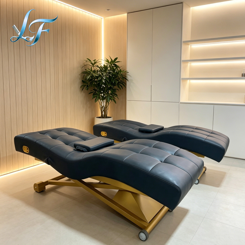 人間工学に基づいた 1 モーター電気プロフェッショナル美容まつげベッド Estetica Camillas 美容とまつげサロン使用のため