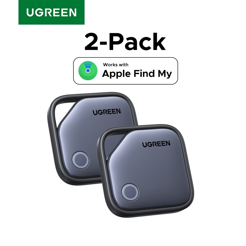 【2パック】スマートタグ Bluetooth トラッカー、キーファインダー アイテムロケーター SmartTag 最大 2 年間バッテリー iPhone Apple Find My (IOS のみ)