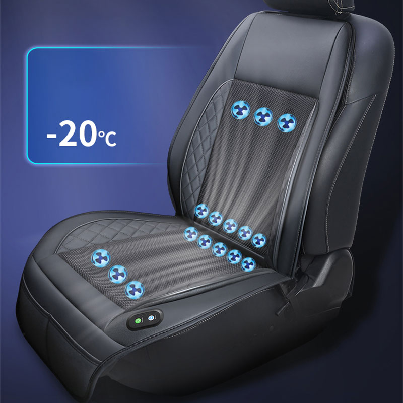 DC 12V 3D スペーサー車の夏のクールエアシートクッション 8Fan16Fan 速風換気シート冷却パット冷蔵シート