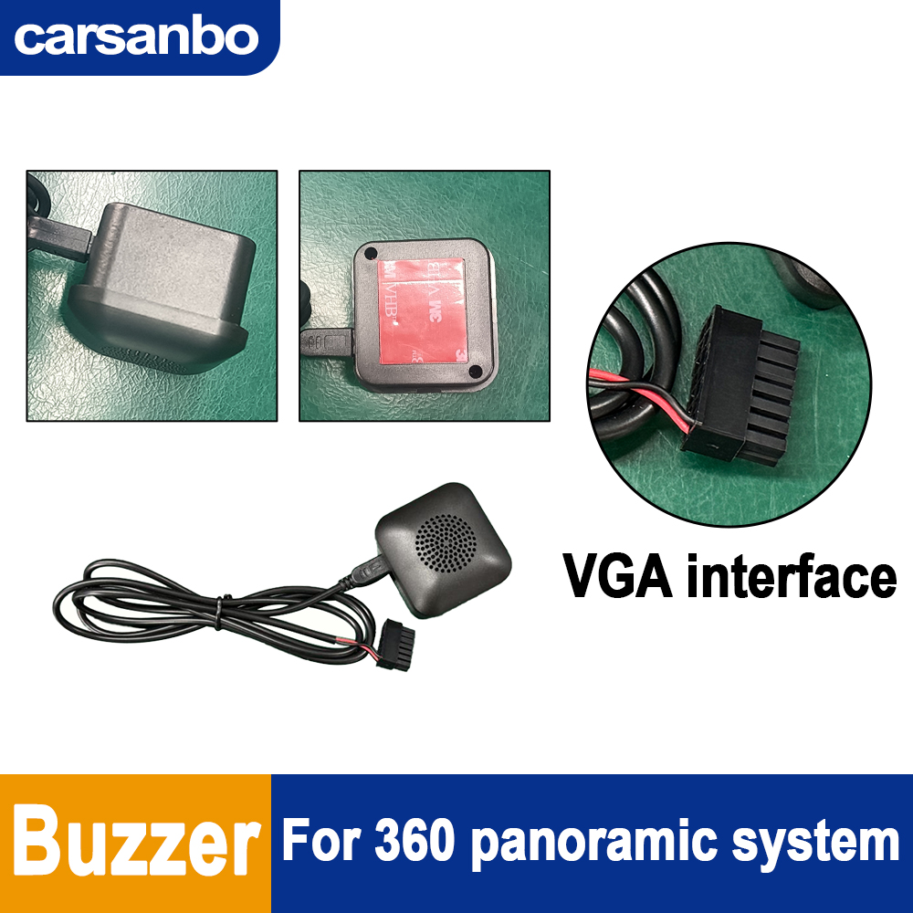Carsanbo Bus Truck Buzzer 2W 4-Ohm Speaker Used With The DV700AI 360-Degree   Panoramic System VGA Interface