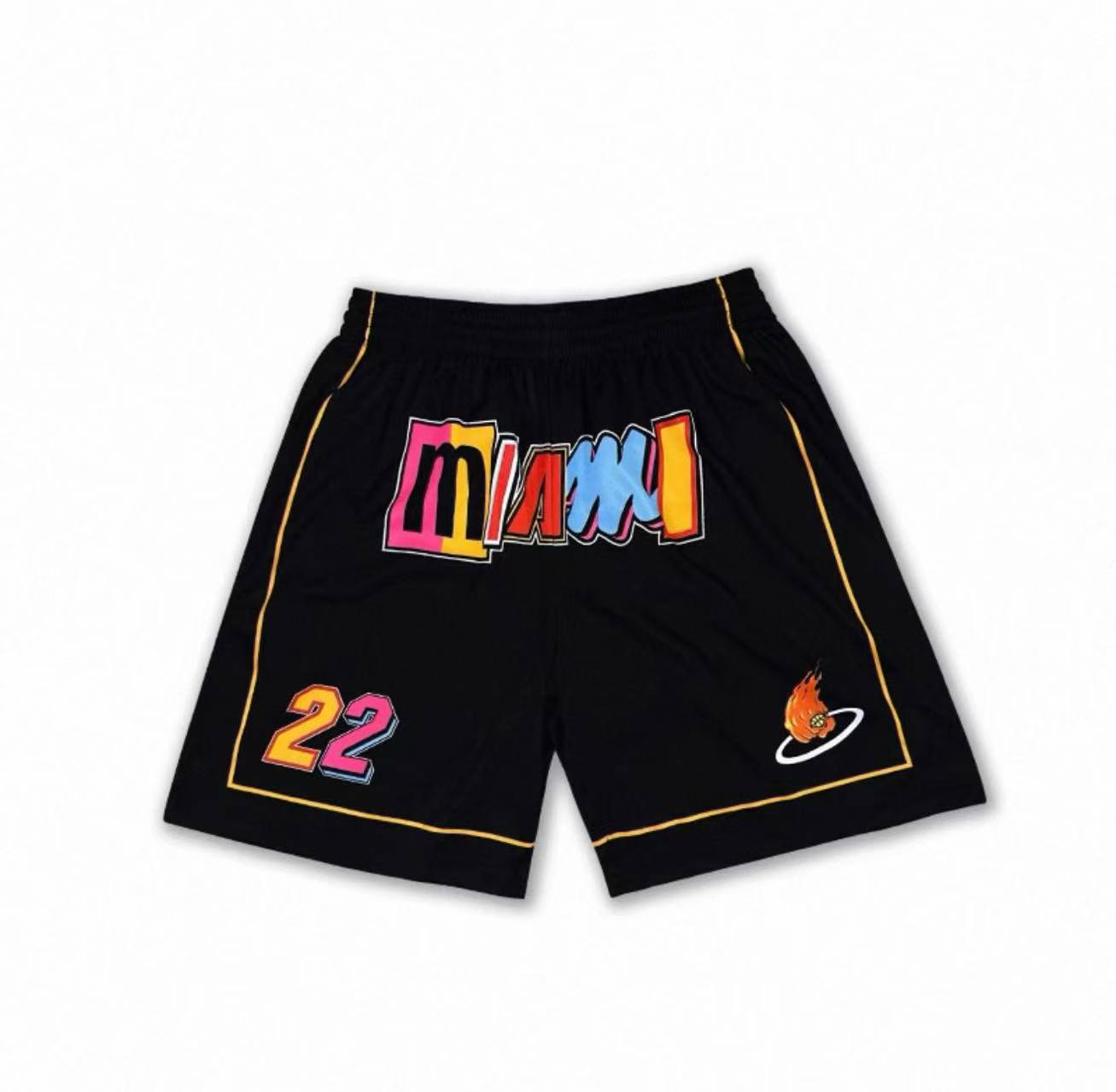 夏のトレンドショーツメンズ速乾服ファッションカジュアルショートパンツ No.22 バスケットボールスウェットパンツデイリールーズユニセックスショーツ