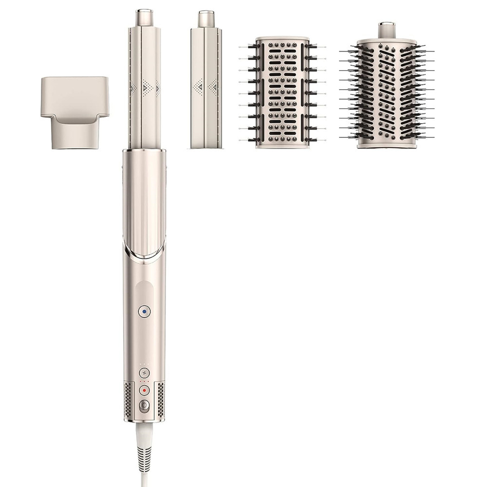 サメ HD430 5-in-1 マイナスイオンヘアドライヤーサロンヘアカーラーヘアアイロンコーム多機能家庭用オリジナルストーン